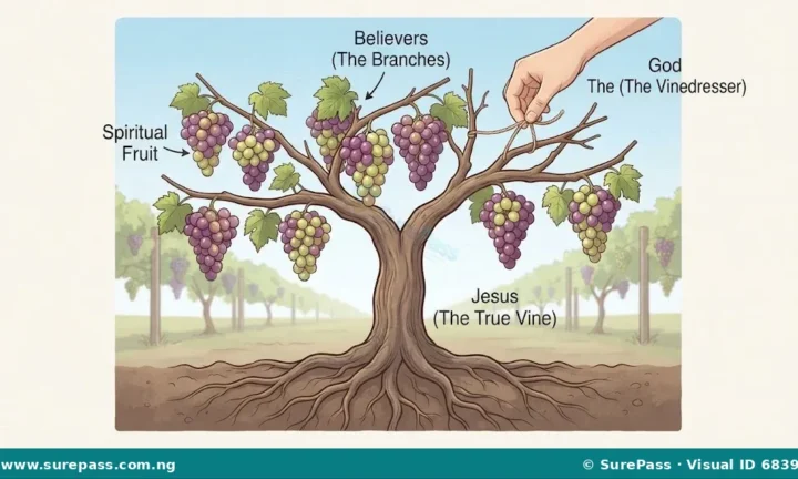 Jesus as the True Vine, Living Bread and Living Water for SS 1