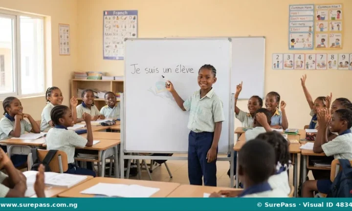 Le verbe être au présent for Primary 4