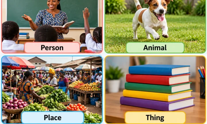 Grammar and Vocabulary: Nouns and pronouns for Primary 4