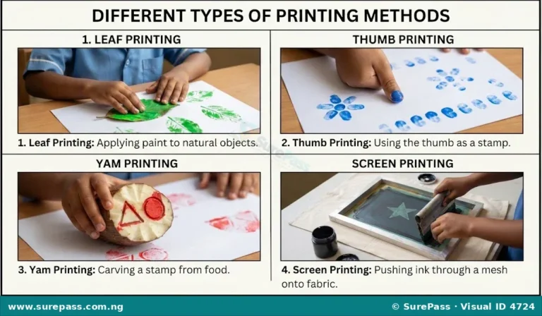 Meaning, Materials and Methods of Printing for Primary 4