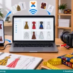Organising and Uploading Fashion Work to a Digital Portfolio for JSS 1