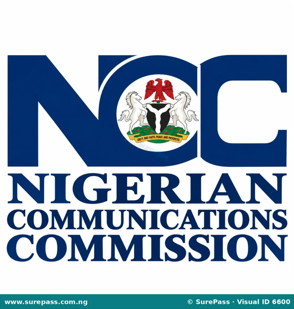 Official logo of the Nigerian Communications Commission (NCC).