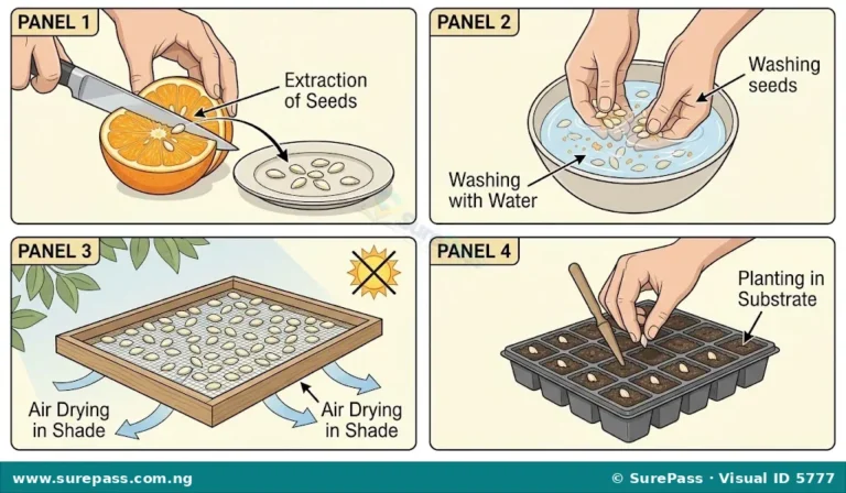 Meaning and Preparation of Rootstocks for Grafting for JSS 1