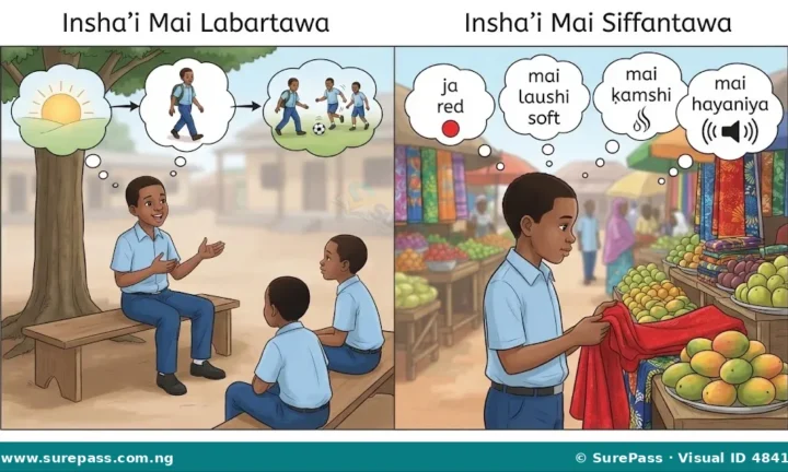Rubutun Insha’i Mai Labartawa da Mai Siffantawa for Primary 4