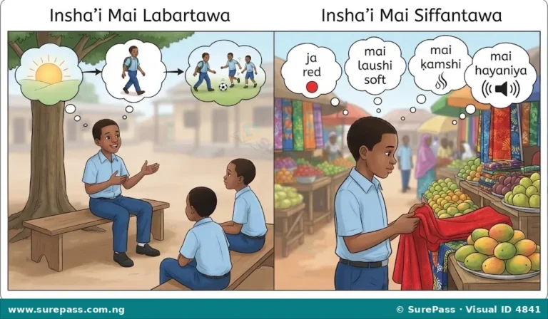 Rubutun Insha’i Mai Labartawa da Mai Siffantawa for Primary 4