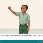 Shirin Fara Rubutu da Riƙe Alƙalami for Primary 1