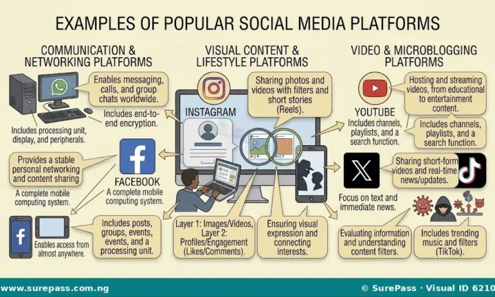 Social Media Networking, Uses, Benefits and Risks for SS 1