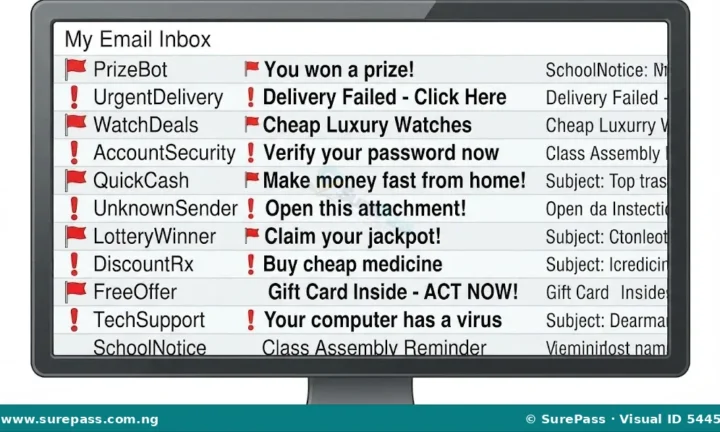 Meaning, Types and Prevention of Spam for JSS 1