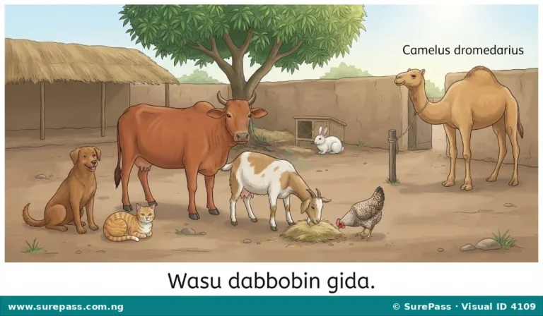 Sunayen Dabbobin Gida da Na Daji for Primary 1