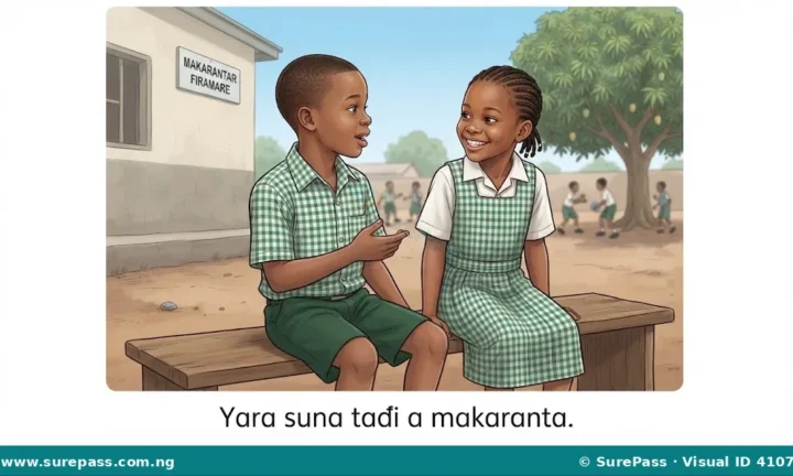 Taɗi, Ladubban Taɗi da Karatun Labari for Primary 1