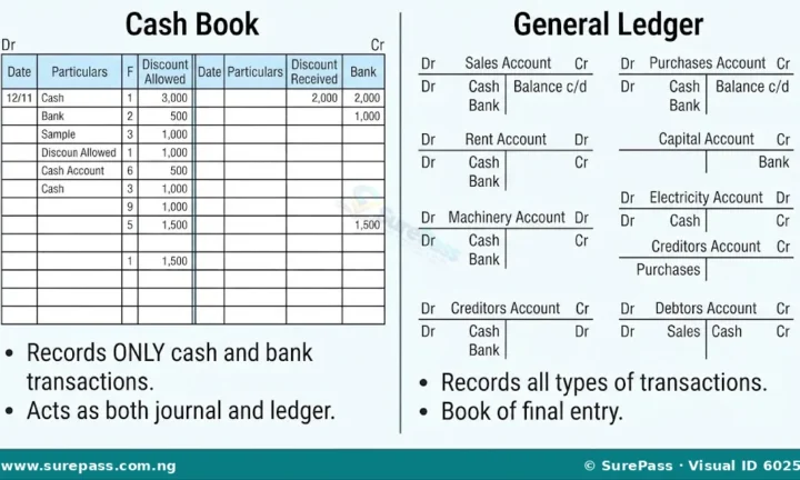 Cash Book Posting, Balancing and Contra Entries for SS 1