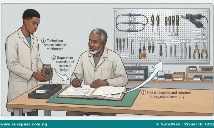 Repair Tools, Consumables, Costing and Stock Records for SS 1